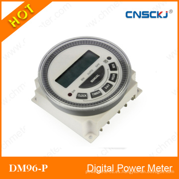 Nuevo temporizador programable digital del interruptor de la retransmisión del tiempo del LCD electrónico de DC 12V 16A